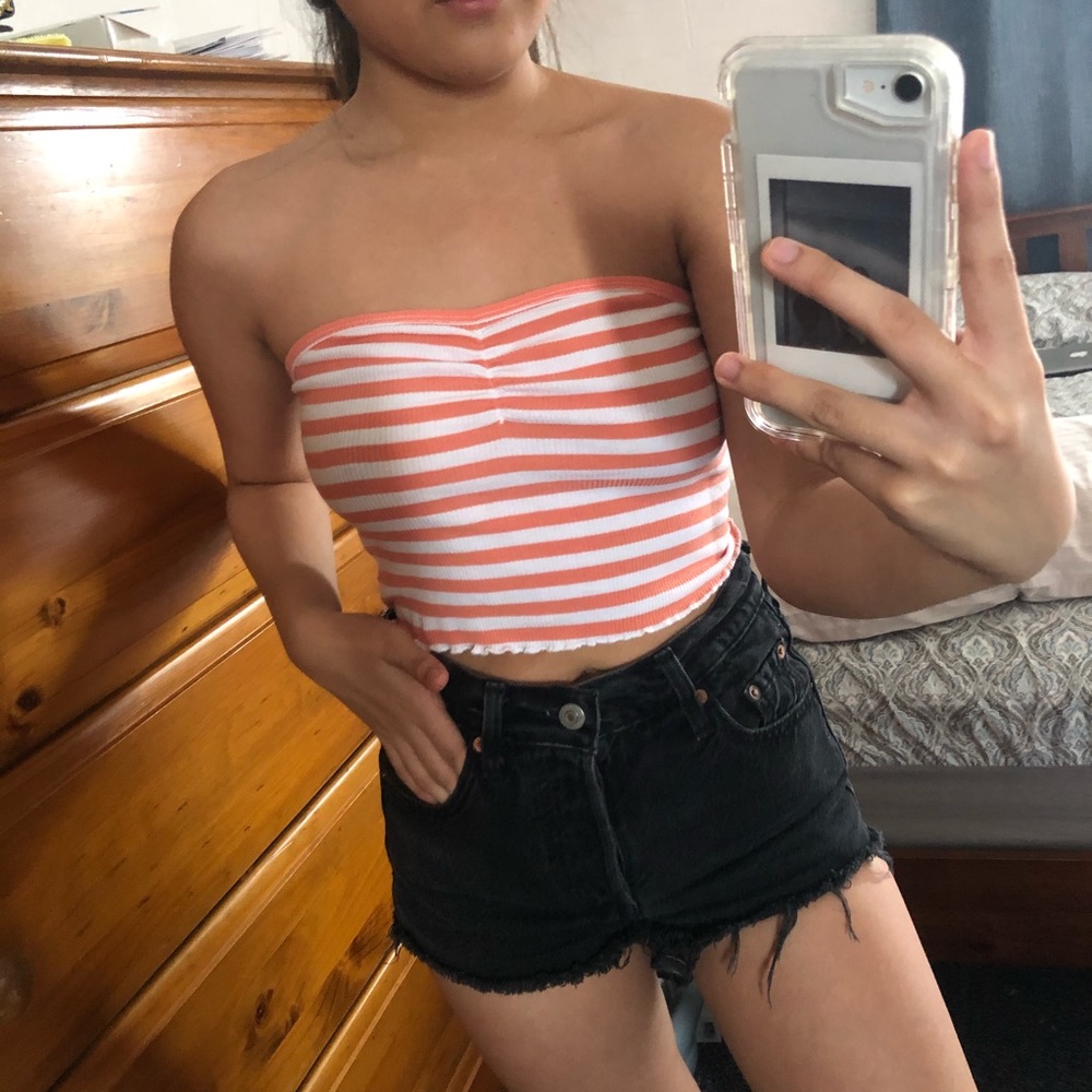 Pacsun Striped Tube Top